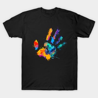 Gorgeous hand painted design T-Shirt